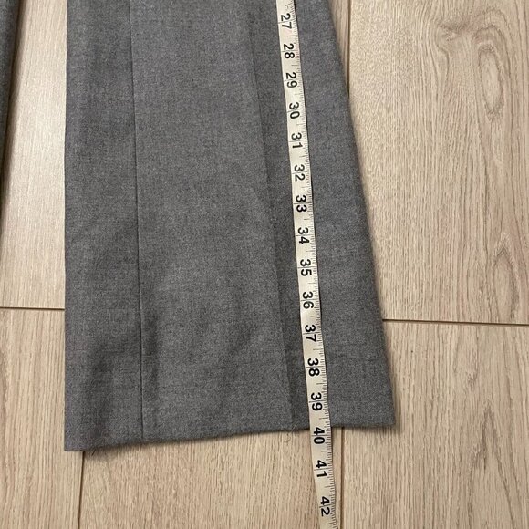 Elaine Skoglund Women's Bootcut Dress Pants Flat Front Gray - Picture 7 of 11